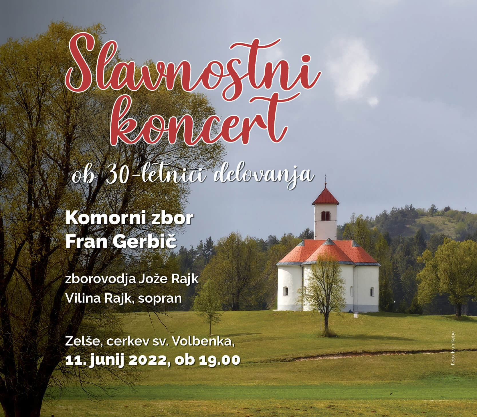 Slavnostni Koncert Ob Letnici Delovanja Komorni Zbor Fran Gerbi